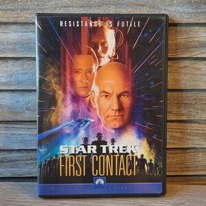🔥 Star Trek dvd First Contact Movie Sci Fi Science Fiction Movie DVD